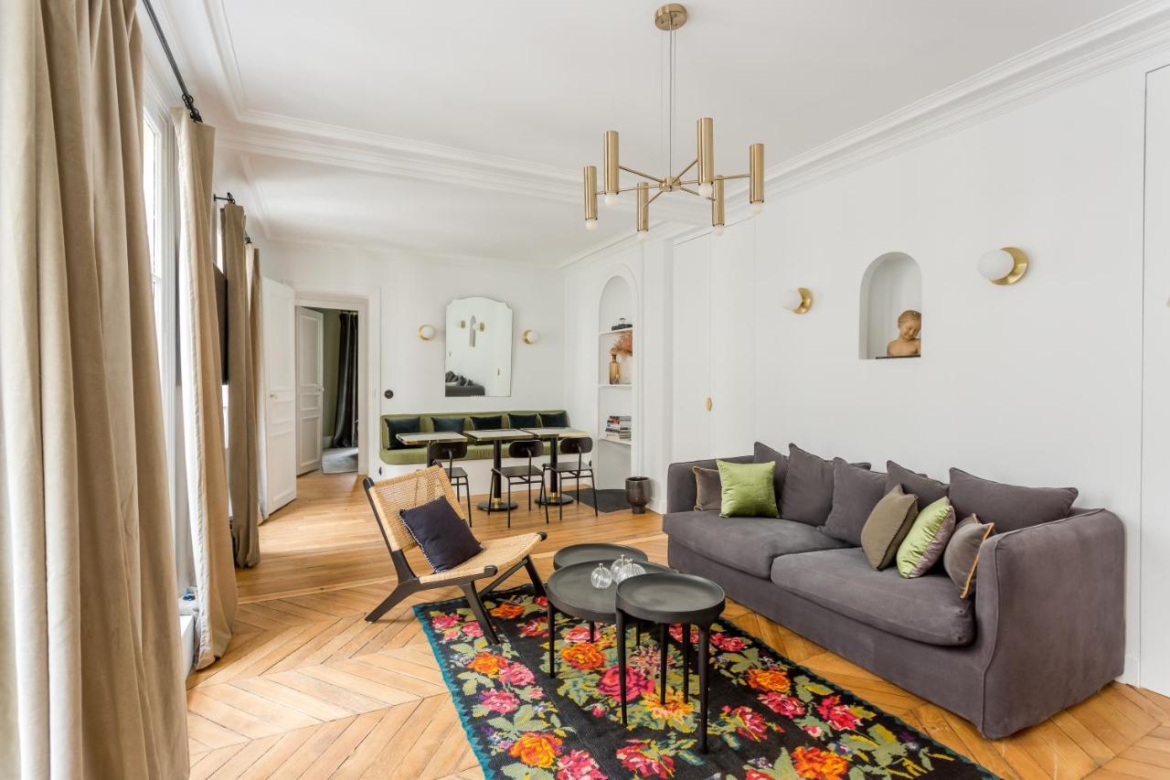 Habitat Parisien - 2Br-2Ba - Marais - Centre Pompidou 아파트 외부 사진