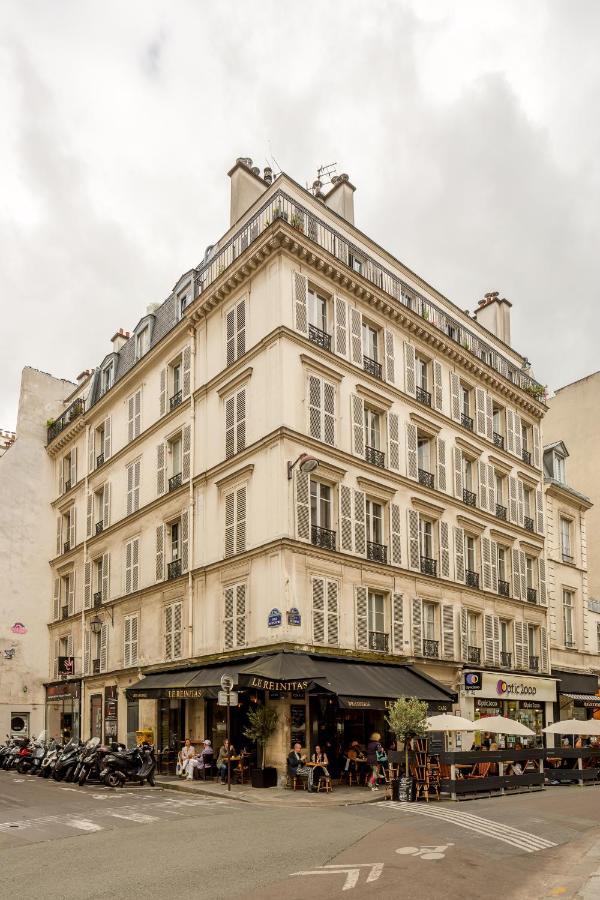Habitat Parisien - 2Br-2Ba - Marais - Centre Pompidou 아파트 외부 사진